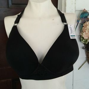 Back women's Bra with back claps